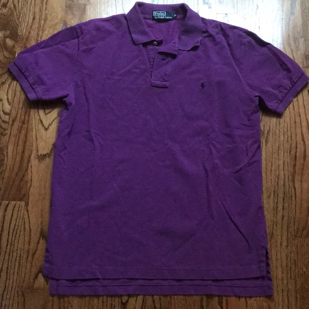 LIKE NEW purple Ralph Lauren Polo shirt